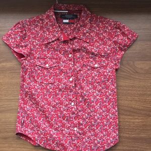 TOMMY HILFIGER button up top!!!!!!